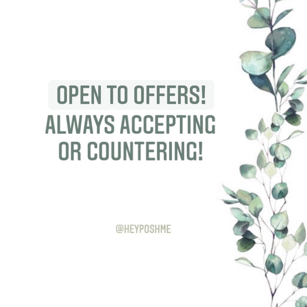 • yes to offers! •